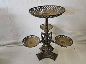 PLATER CENTRE PIECE VICTORIAN