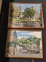 3 /G TAPESTRY PICTURES & ROYAL BATH & WEST COAT OF ARMS 3D FRAME