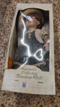 LEONARDO COLLECTION PORCELAIN DOLL,