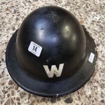 WWII WARDENS HELMET