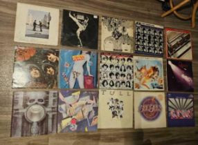 COLLECTION OF VINYL RECORD LP'S INCL; BEATLES, ROLLING STONES.