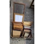 2 CARTONS OF MISC F/G PICTURE FRAMES