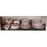 BUCKINGHAM BY WOODS & SONS CHINAWARE & ROYAL DOULTON CHINAWARE