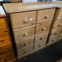 PINE CHEST OF 6 DRAWERS
