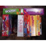 2 CARTONS OF MISC BOXED GAMES INCL; MONOPOLY, FAMILY GUY, PICTIONARY GAMES,