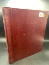 WESTON 666 CLARET BINDER, SPIAN + COLONIES-SWEDEN-SWITZELAND-TURKEY M/USED,