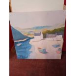 VARIOUS PICTURES ON CANVAS BY LAURA ASHLEY & OTHERS