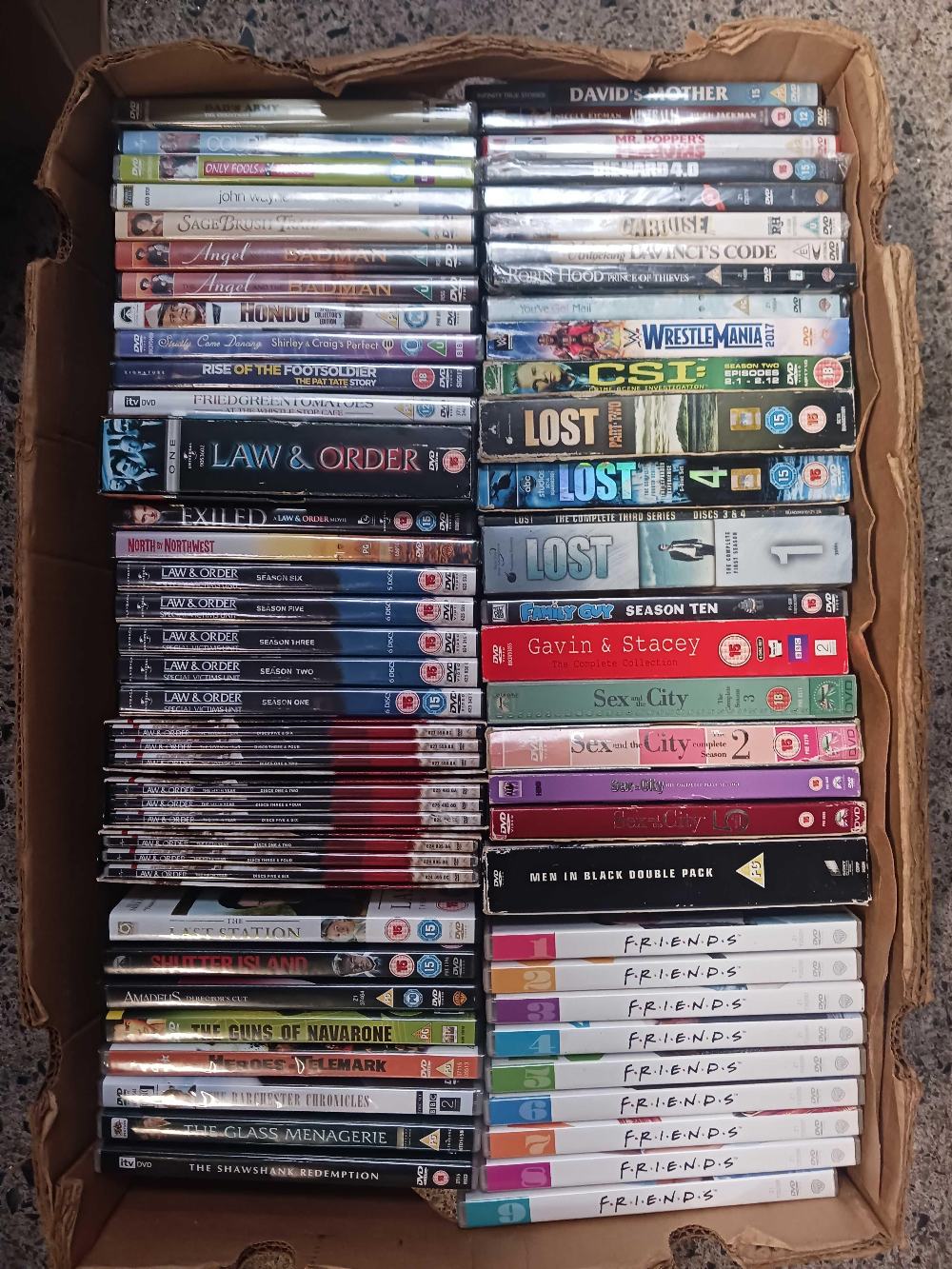 2 TRAYS OF DVD'S - Image 2 of 2