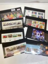 15 SETS OF NEW STAMPS INCL;