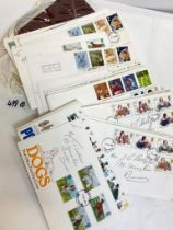 BAG OF FIRST DAY COVERS