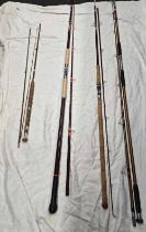 4 BEACH RODS WITH BAGS INCL; FAIRLIGHT,