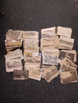 LARGE COLLECTION OF POSTCARDS (450),