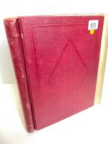 PORTUGAL CLARET BINDER WITH 13 LARGE ST CARDS OF USED VALS,