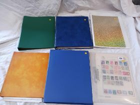 WORLD COLLECTION IN 6 BINDERS (IN BRIT COMM) IN LARGE CARTON CLEAN