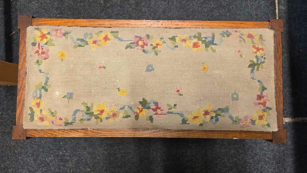 TAPESTRY FOOT STOOL - Image 2 of 2