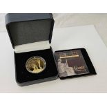 A ROYAL MINT BRITANNIA STANDARD SILVER MEDAL - BOXED WITH C.O.