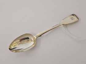 A VICTORIAN EXETER SILVER TEA SPOON 18...