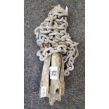 GALVANISED SMALL FOLD UP YACHT OR BOAT ANCHOR