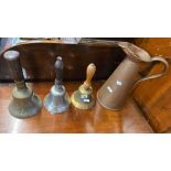 3 HAND BELLS,