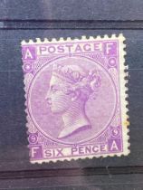 1870 6D PL. HINGED MINT, FRESH LOOKING CAT £700 S.G.