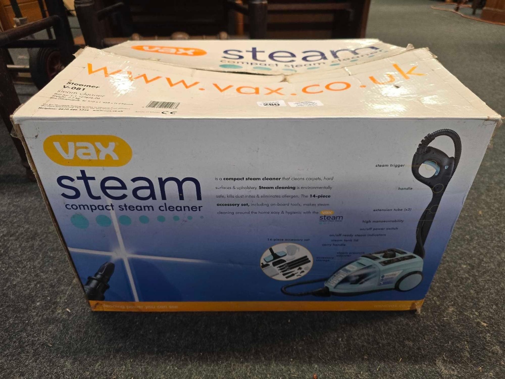 VAX COMPACT STEAM CLEANER - Image 2 of 2