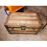 WOOD & CANVAS TRAVEL TRUNK