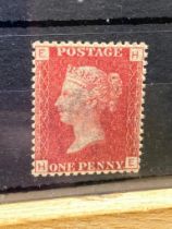 GB 19THC MINT. 1864 1D RED PL 135 (SG 43) V. FINE U/MINT O.G.