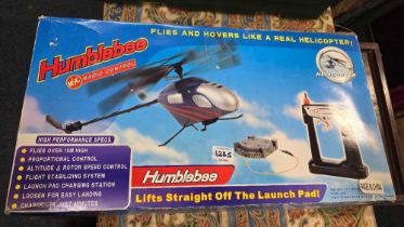 RADIO CONTROLLED HUMBLEBEE IN BOX - NOT KNOWN IF COMPLETE