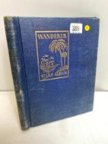 CEYLON BLUE 'WANDERER' BINDER QV -G6 F. USED.