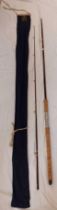 A HARDY FIBRE LITE SPINNING ROD 7 - 8lb 8.