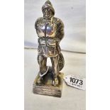 SILVERED BRASS LIFEBOAT SERVICE AWARD OF A LIFE BOATMAN