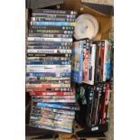 2 CARTONS OF MISC DVD'S