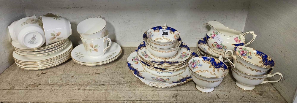 PART TEA SET BY ROYAL DOULTON,