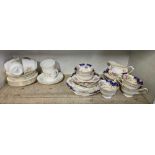 PART TEA SET BY ROYAL DOULTON,