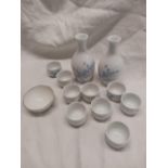 SET OF SAKI CUPS & CONTAINERS