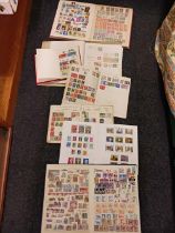 CARTON WITH LARGE QTY OF MISC WORLD USED STAMPS & OTHERS