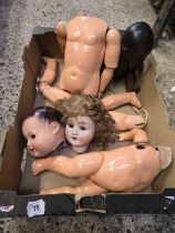 BOX OF DOLLS