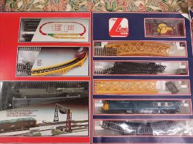 3 PART BOXES OF LIMA & HORNBY RAILWAY ROLLING STOCK & RAILS