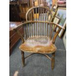 OAK ELBOW CHAIR