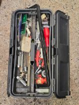 TOOLBOX WITH MISC TOOLS & CONTENTS