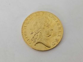 A GEORGE I 1716 FIVE GUINEAS HIGH GRADE REPRODUCTION