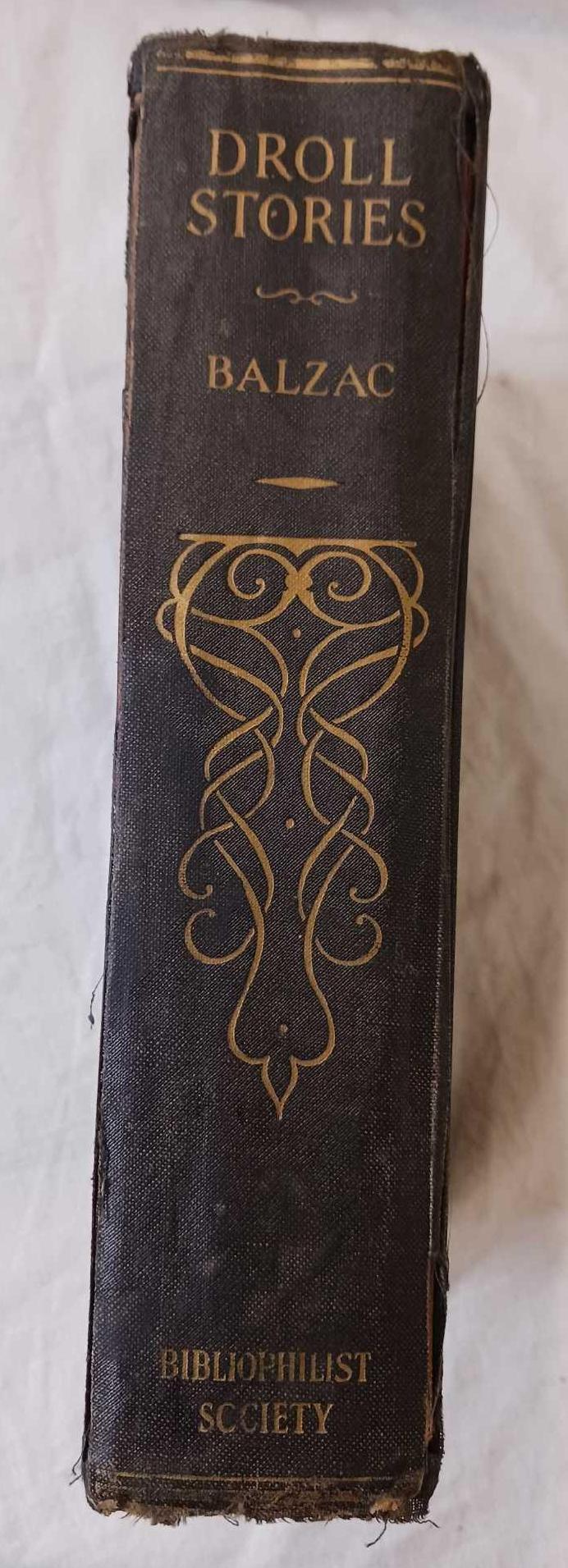 HARDBACK BOOK DROLL STORIES BY BALZAC ILLUSTRATED BY GUSTAV DORE 1874