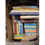 3 CARTONS OF ANTIQUE VINTAGE CHILDREN'S BOOKS,