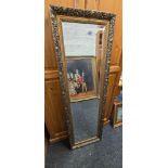 GILT BEVELLED EDGE HALL MIRROR