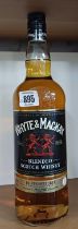 1ltr BOTTLE OF WHYTE & MACKAY BLENDED SCOTCH WHISKEY