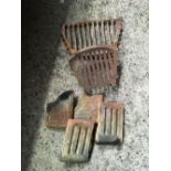 SMALL CAST IRON GRATE A/F