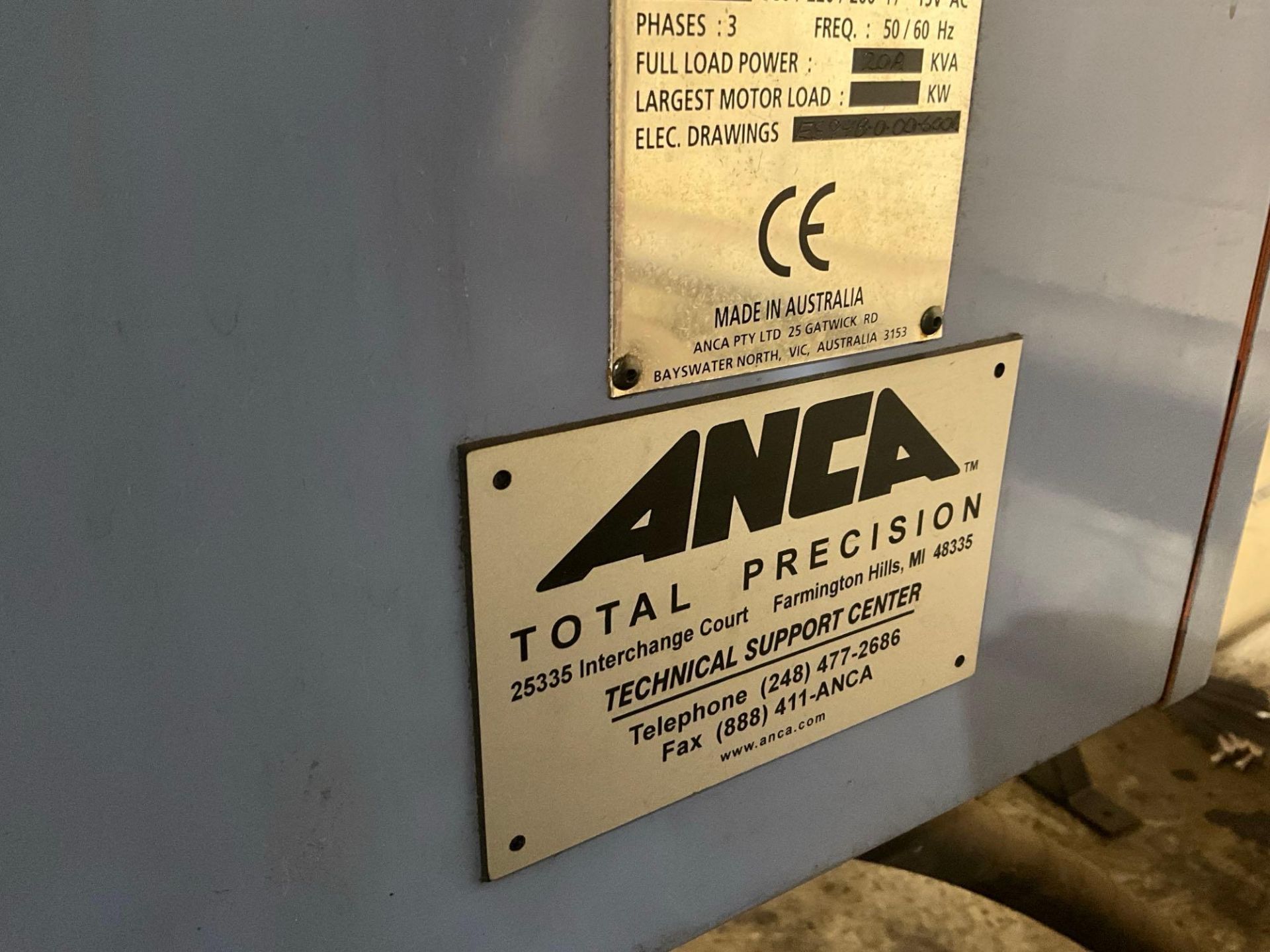 (2) ANCA RGX CNC TOOL AND CUTTER GRINDERS - Image 15 of 42