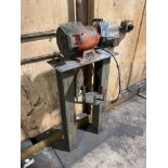 8 INCH BENCH GRINDER WITH STAND