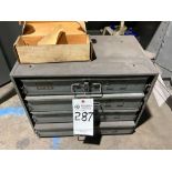 STORAGE BIN WITH CARBIDE INSERTS