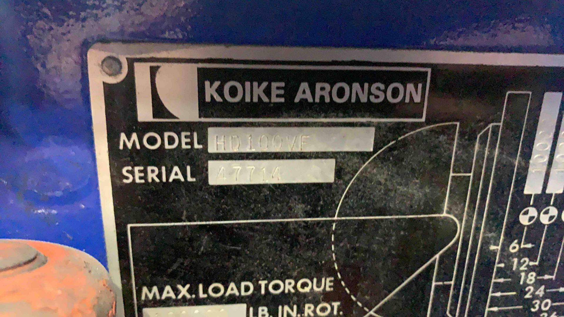 KOIKE ANDERSON RANSOME 48” WELDING POSITIONER - Image 10 of 11